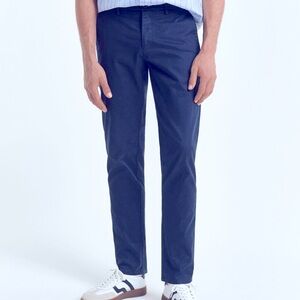 Gant Soho Low Rise Narrow Fit Chino Pants navy blue Men's Size 36 100% Cotton